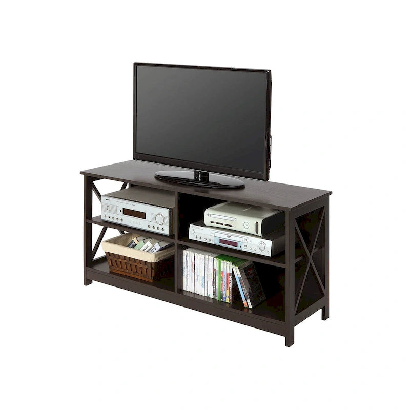 Convenience Concepts Oxford 55 inch TV Stand with Shelves 9