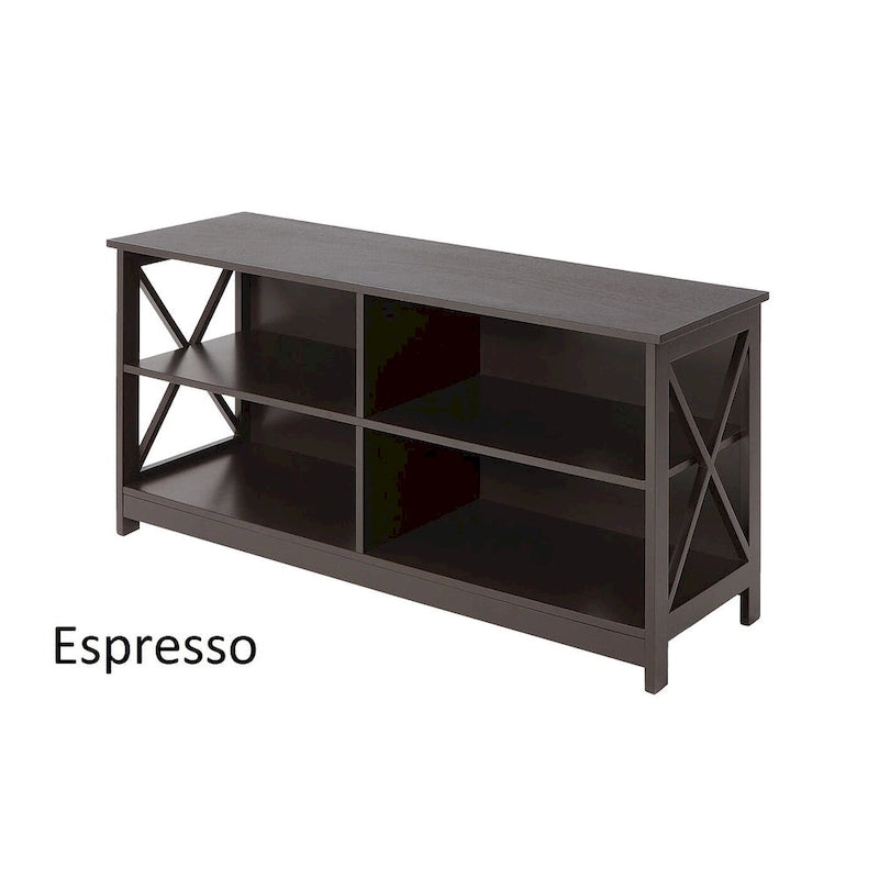 Convenience Concepts Oxford 55 inch TV Stand with Shelves 10