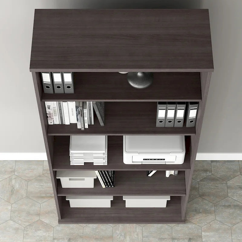 Hybrid Tall 5 Shelf Bookcase by Bush Business Furniture 35