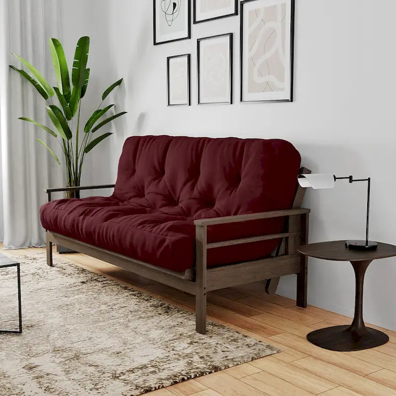 Loosh Home 10 Gel Memory Foam Queen Size Futon Mattress 40