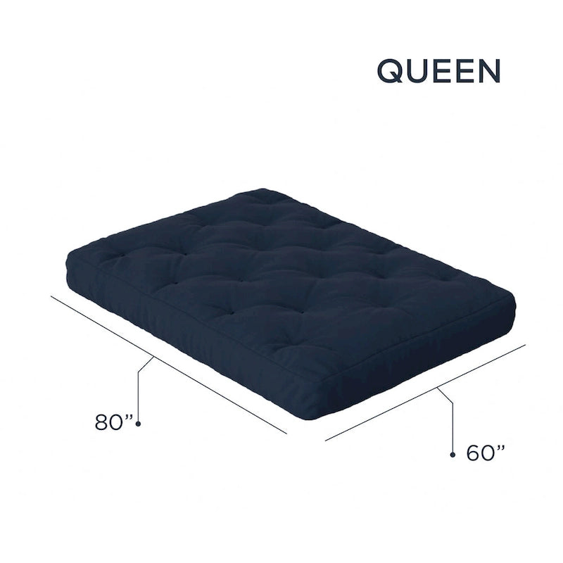 Loosh Home 10 Gel Memory Foam Queen Size Futon Mattress 3