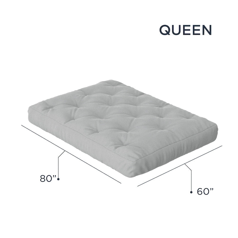 Loosh Home 10 Gel Memory Foam Queen Size Futon Mattress 30