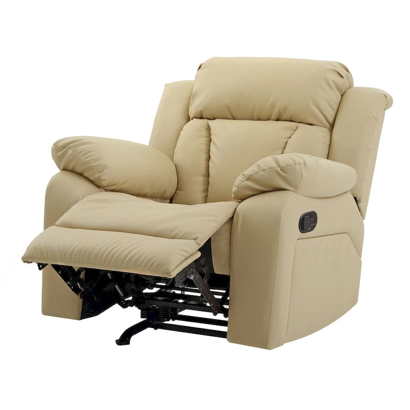Copper Grove Sorgenfri Faux Leather Rocker Recliner Chair 3