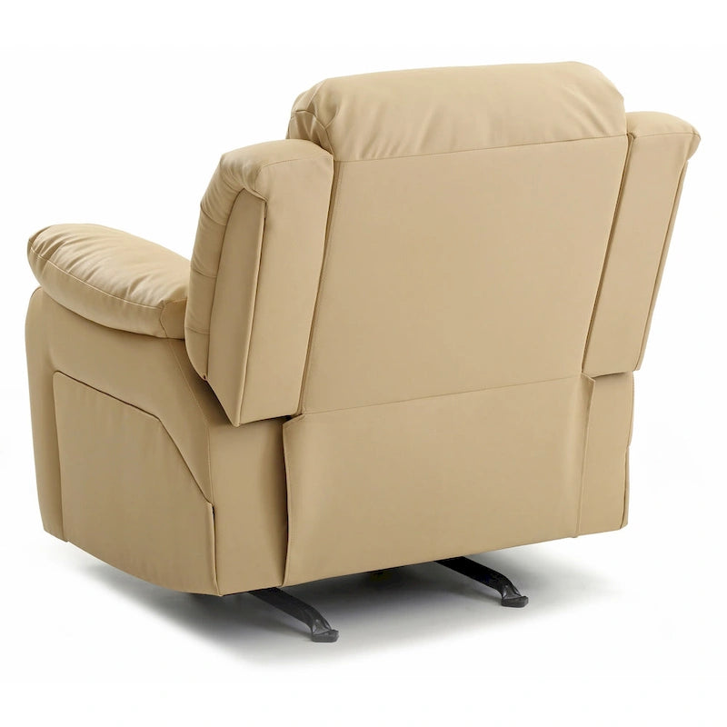 Copper Grove Sorgenfri Faux Leather Rocker Recliner Chair 6
