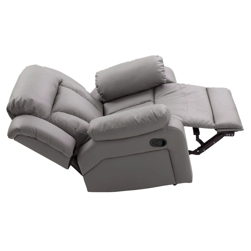 Copper Grove Sorgenfri Faux Leather Rocker Recliner Chair 25