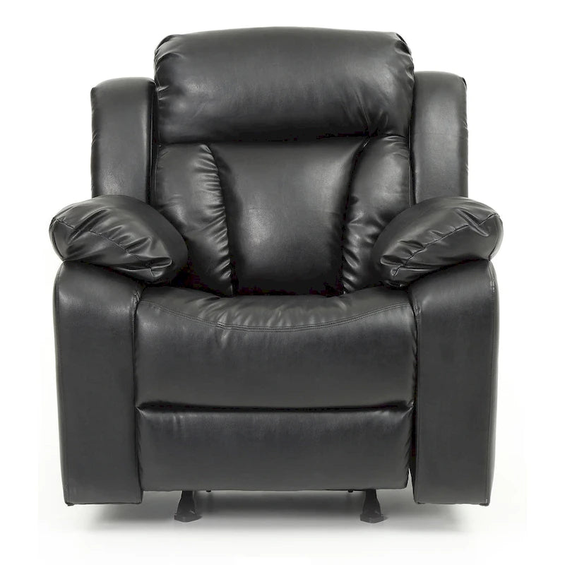 Copper Grove Sorgenfri Faux Leather Rocker Recliner Chair 27