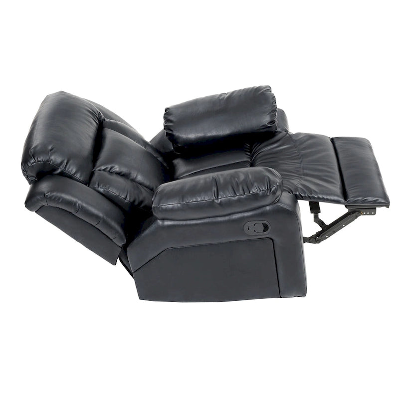 Copper Grove Sorgenfri Faux Leather Rocker Recliner Chair 28
