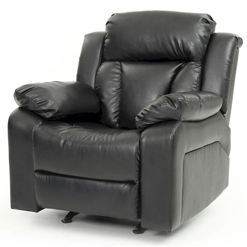 Copper Grove Sorgenfri Faux Leather Rocker Recliner Chair 29