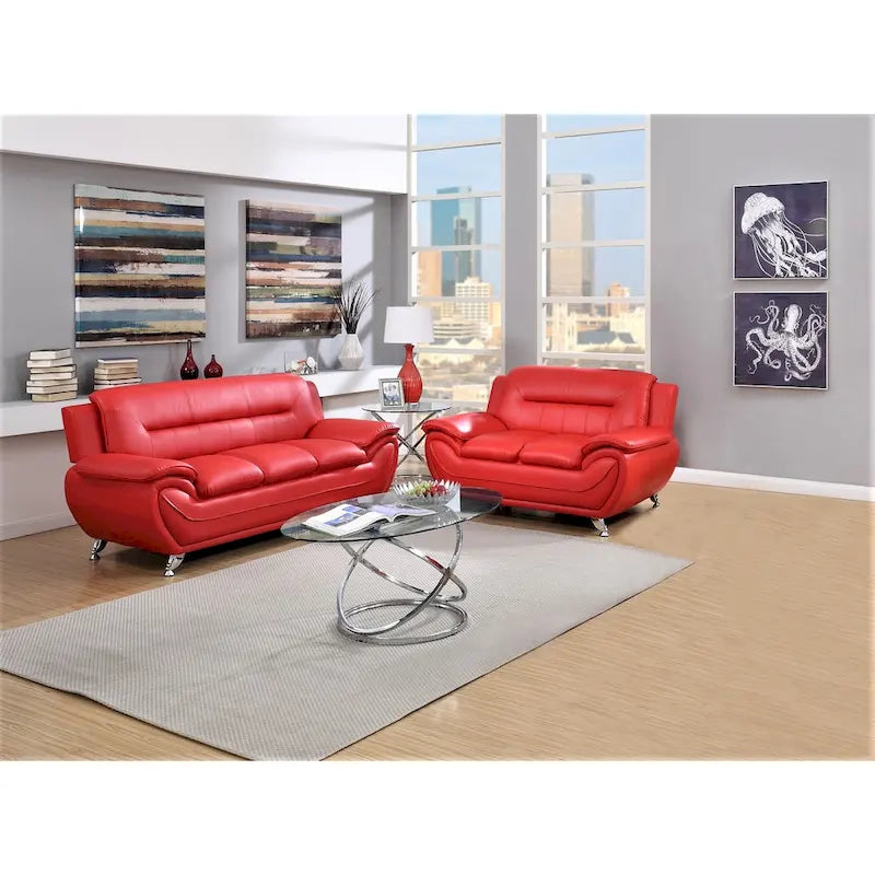 Sanuel 2 pieces living room sets 7