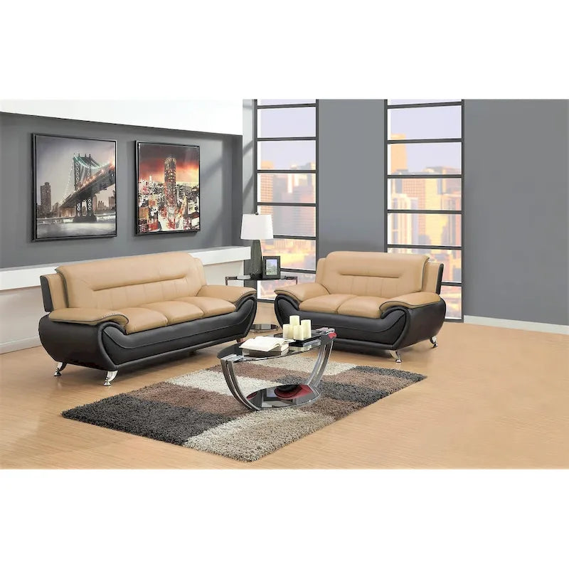 Sanuel 2 pieces living room sets 16