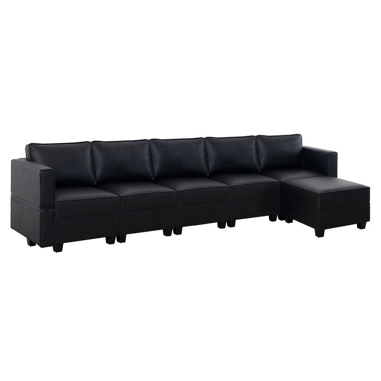 DIY Modular Sleeper Sectional Sofa Collection Convertible Sofa Couches with Storage Seats - Suitable for Living Room 24