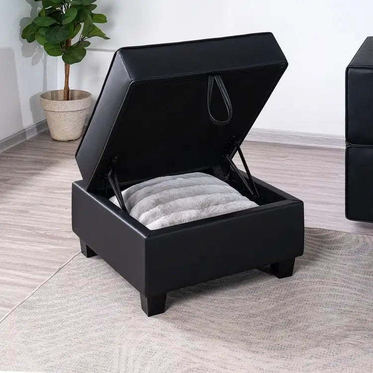 DIY Modular Sleeper Sectional Sofa Collection Convertible Sofa Couches with Storage Seats - Suitable for Living Room 25
