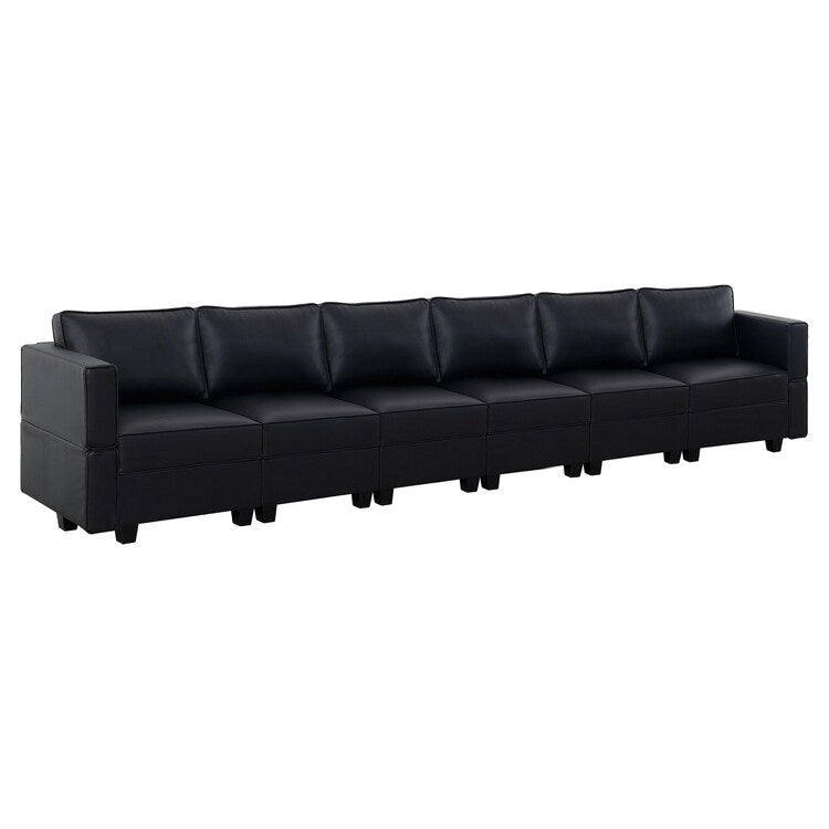 DIY Modular Sleeper Sectional Sofa Collection Convertible Sofa Couches with Storage Seats - Suitable for Living Room 29