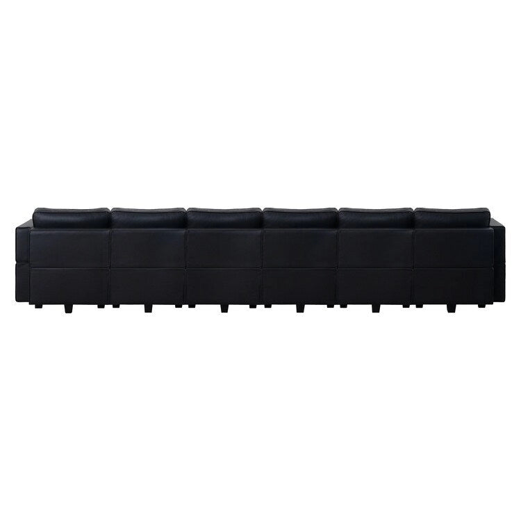 DIY Modular Sleeper Sectional Sofa Collection Convertible Sofa Couches with Storage Seats - Suitable for Living Room 30