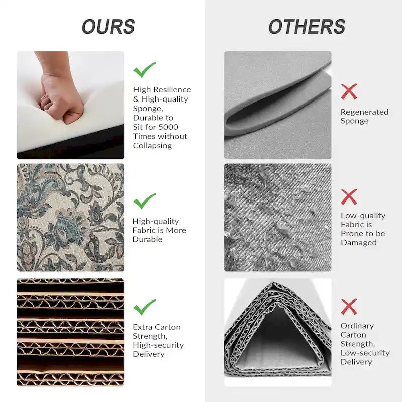 Giampiero Wooden Upholstery Armchair with Nailhead Trims by HULALA HOME 23