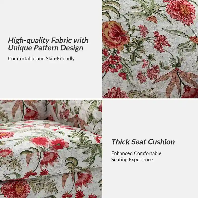 Giampiero Wooden Upholstery Armchair with Nailhead Trims by HULALA HOME 27