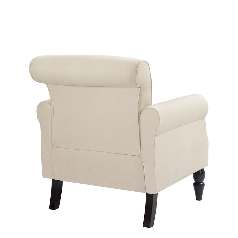 Living Room Armchair with Nailhead Trim - 29.9W x 29.9H x 32.9D