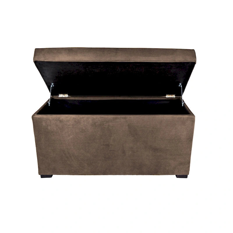 MJL Furniture Angela 8-button Tufted Obsession Storage Trunk Bench 11