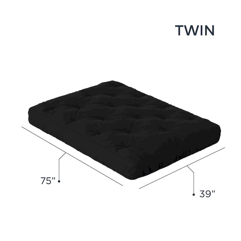 Loosh Home 8 Gel Memory Foam Twin Size Futon Mattress 15