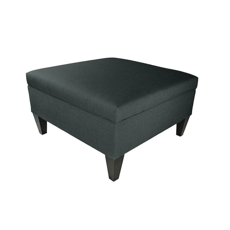 MJL Furniture Manhattan Allure Upholstered Organizational Cocktail Ottoman Table 19