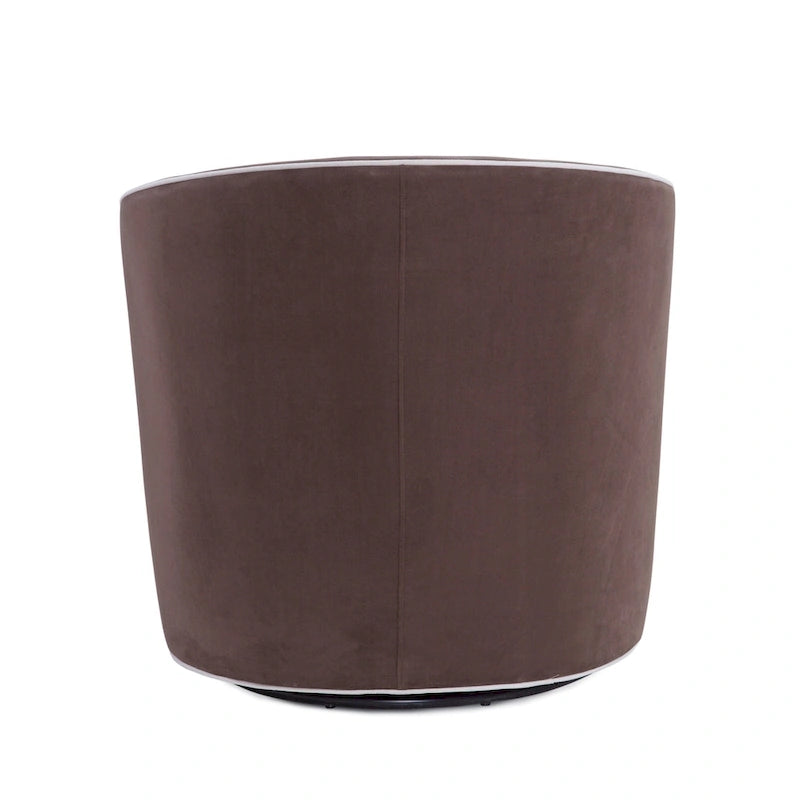 Kenton Barrel Style Swivel Chair by Greyson Living 7