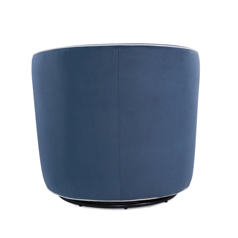 Kenton Barrel Style Swivel Chair by Greyson Living 12