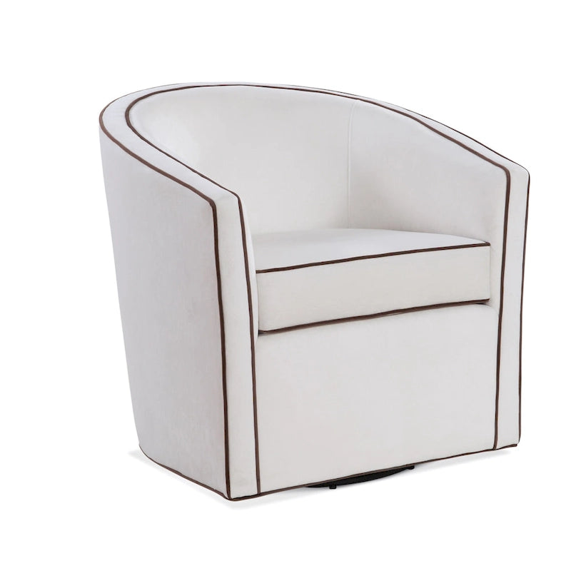Kenton Barrel Style Swivel Chair by Greyson Living 15