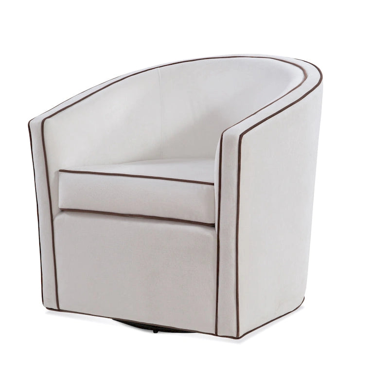 Kenton Barrel Style Swivel Chair by Greyson Living 16