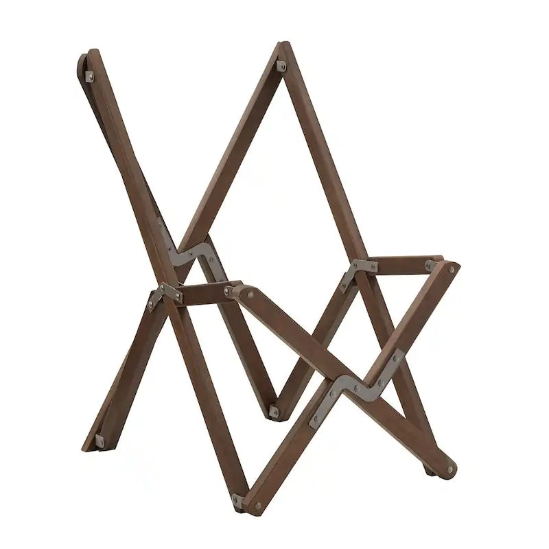 Cantu Genuine Top Grain Leather Tripolina Sling Chair by iNSPIRE Q Modern 30