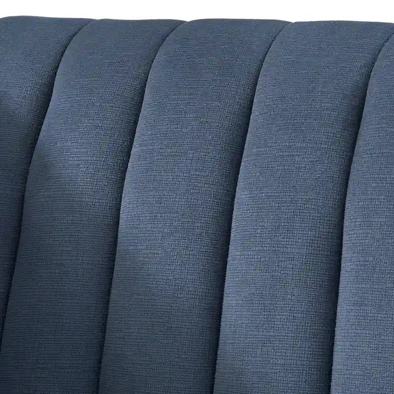 Lifestorey Paxton Channel Stitch Tuxedo Chair 8