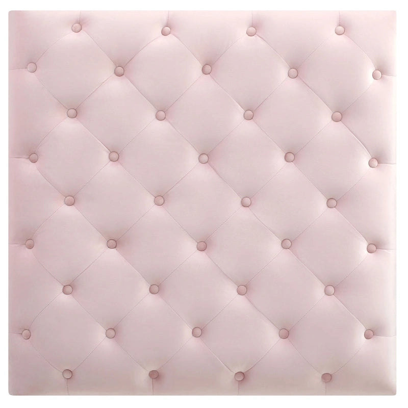 Nola Velvet Tufted Oversized Ottoman 4