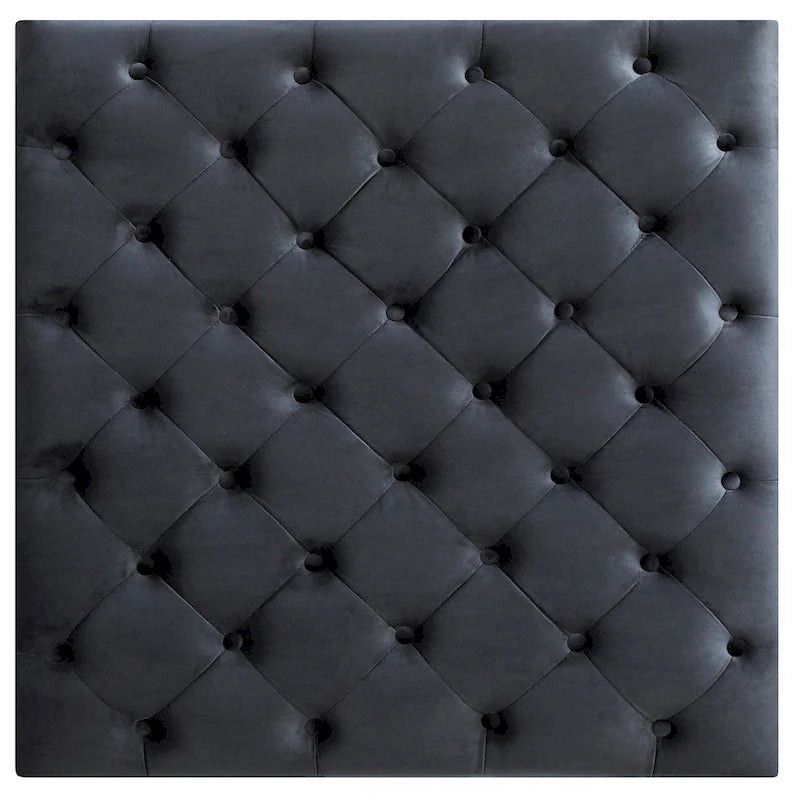 Nola Velvet Tufted Oversized Ottoman 25