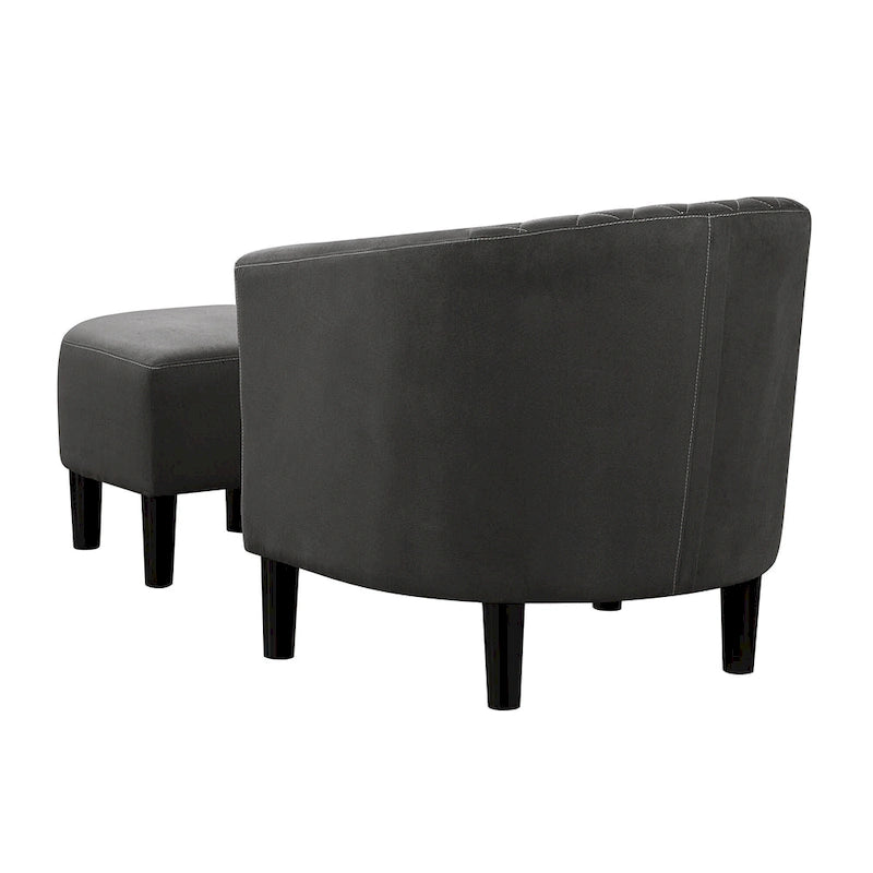 Convenience Concepts Sedia d'accento con pouf Roosevelt Take a Seat 4