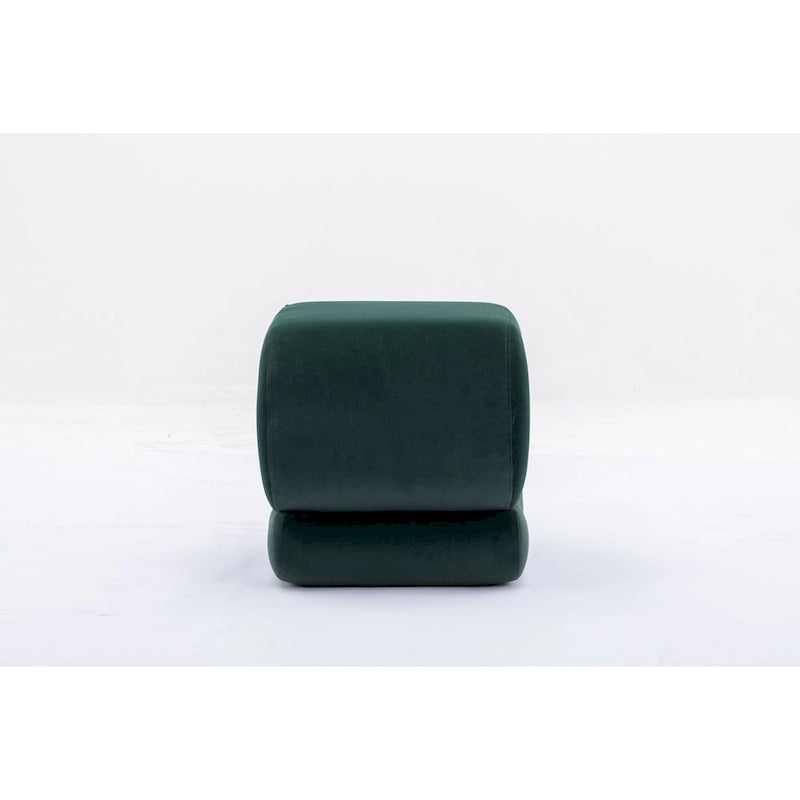 Modern S-shape Ottoman Makeup Stool Footstool for Living Room,Bedroom 18