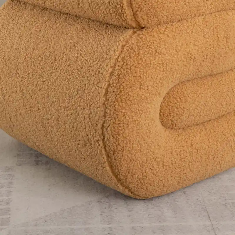 Modern S-shape Ottoman Makeup Stool Footstool for Living Room,Bedroom 25