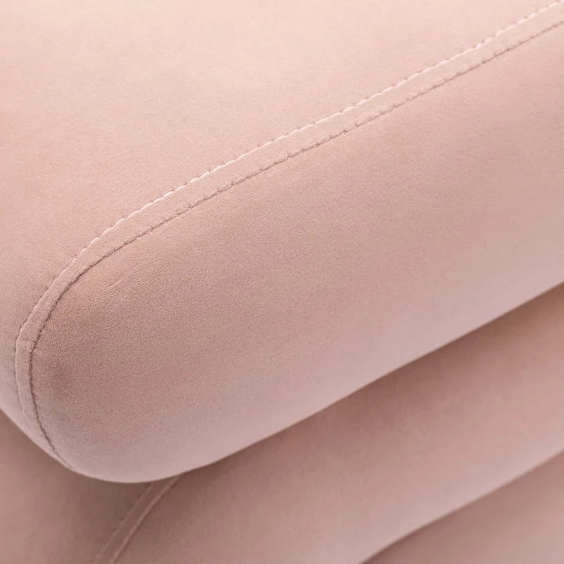 Modern S-shape Ottoman Makeup Stool Footstool for Living Room,Bedroom 31