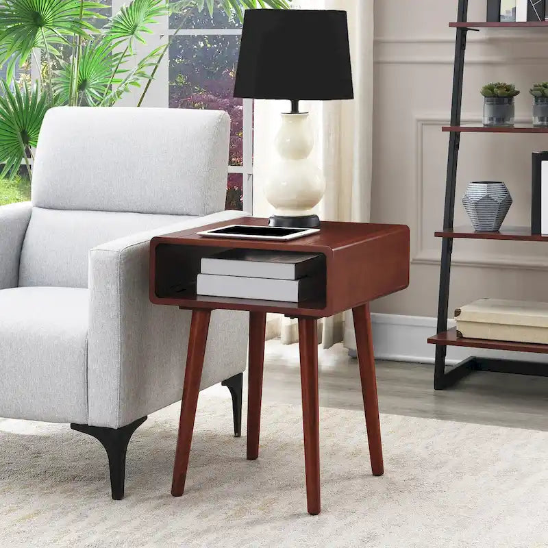 Convenience Concepts Napa End Table with Shelf 12