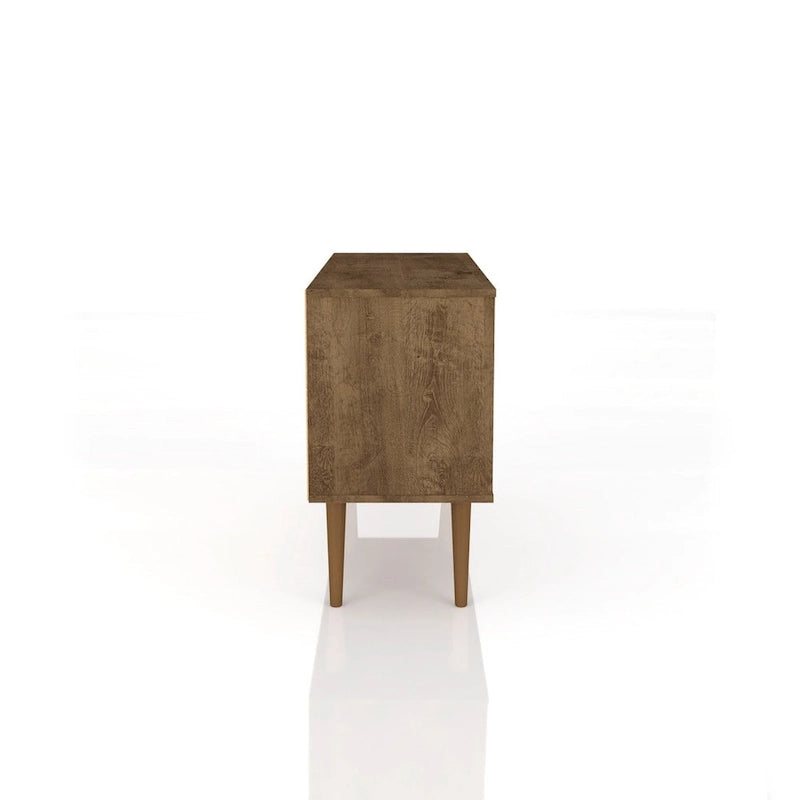 Mid-century Modern Liberty 2-shelf TV Stand 4