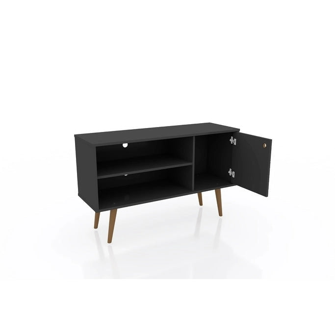 Mid-century Modern Liberty 2-shelf TV Stand 12