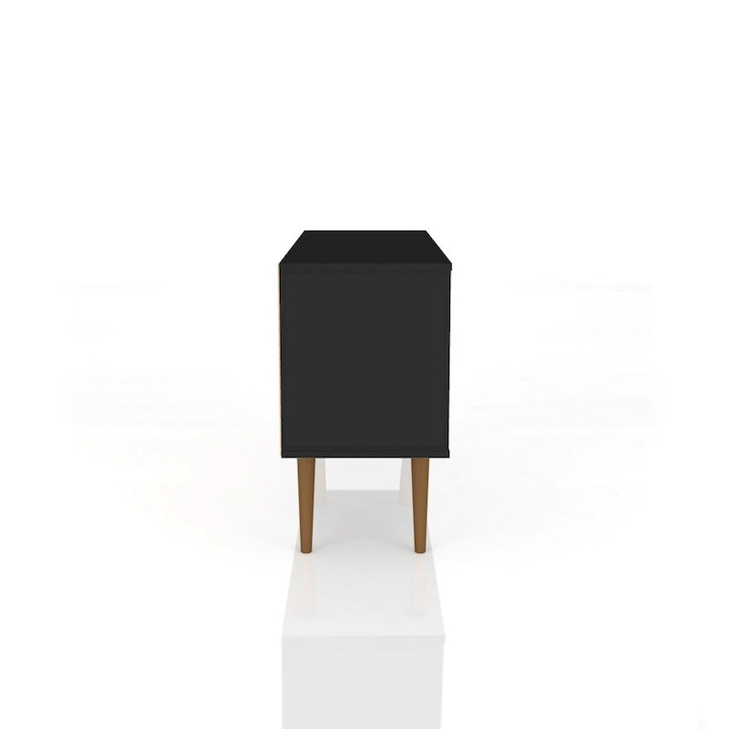 Mid-century Modern Liberty 2-shelf TV Stand 13