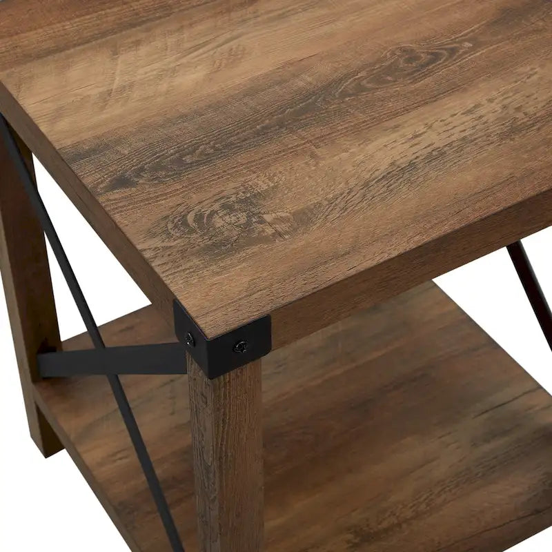 Middlebrook Kujawa 18-inch X-side Accent Table (Set of 2) 11