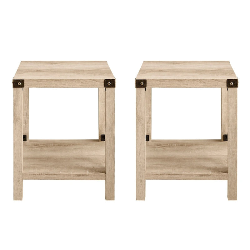 Middlebrook Kujawa 18-inch X-side Accent Table (Set of 2) 32