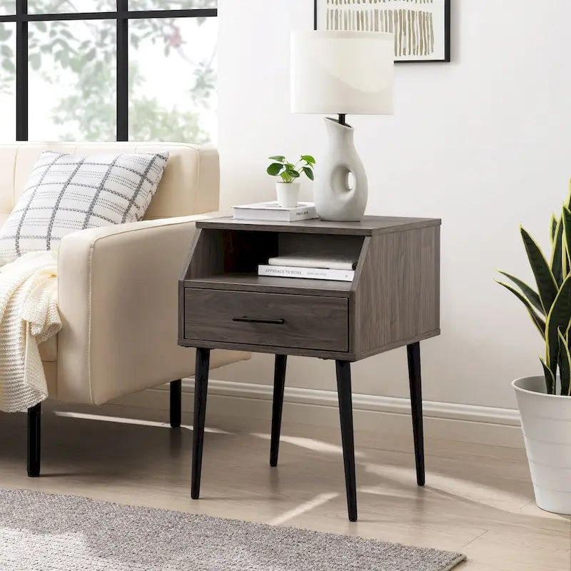 Middlebrook Minimal Contemporary Side Table 12