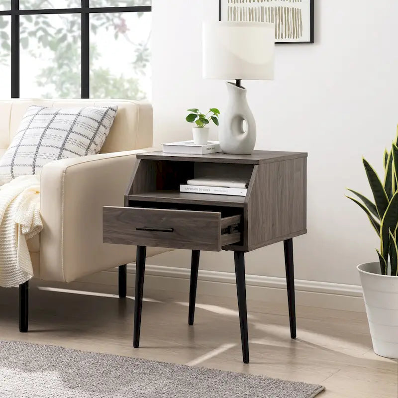 Middlebrook Minimal Contemporary Side Table 13