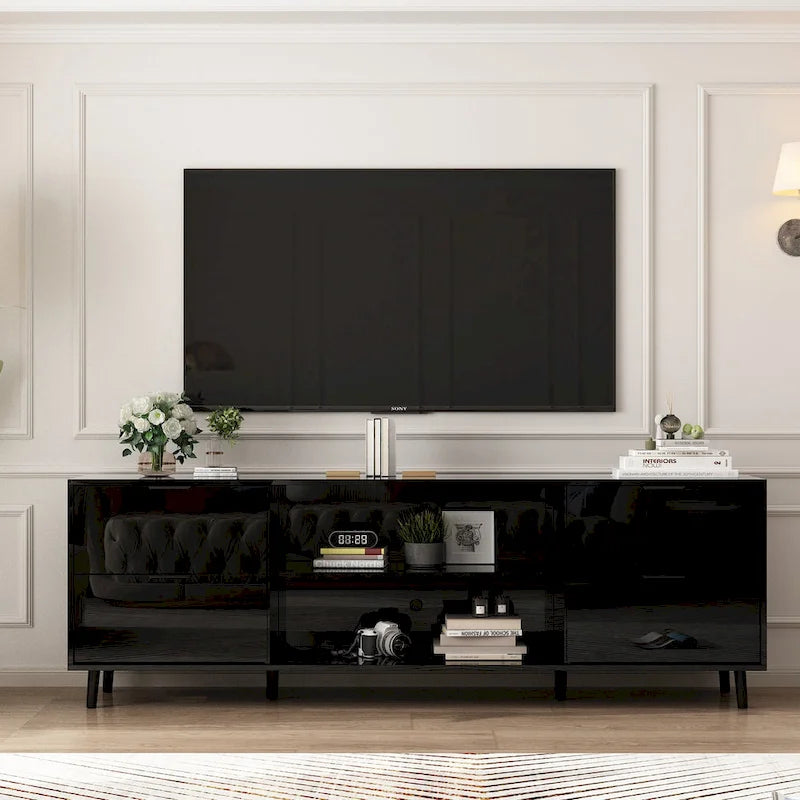 Electric Fireplace TV Stand Entertainment Center Remote Control 3