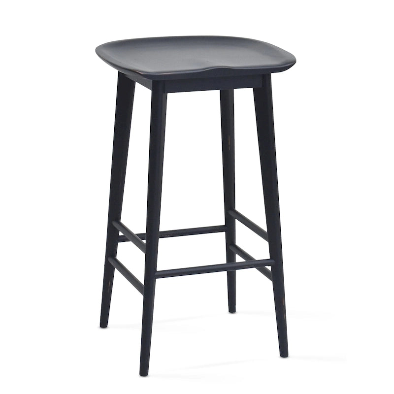 Steve Silver Hendry Backless Solid Acacia Counter Stool - Counter Stool 25