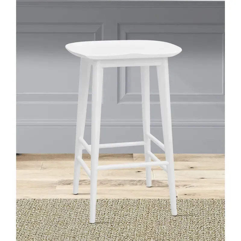Steve Silver Hendry Backless Solid Acacia Counter Stool - Counter Stool 3