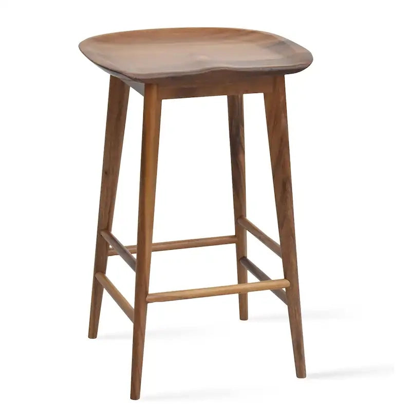 Steve Silver Hendry Backless Solid Acacia Counter Stool - Counter Stool 4
