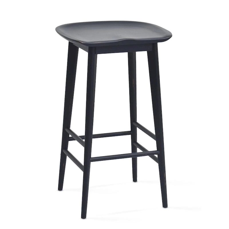 Steve Silver Hendry Backless Solid Acacia Counter Stool - Counter Stool 18