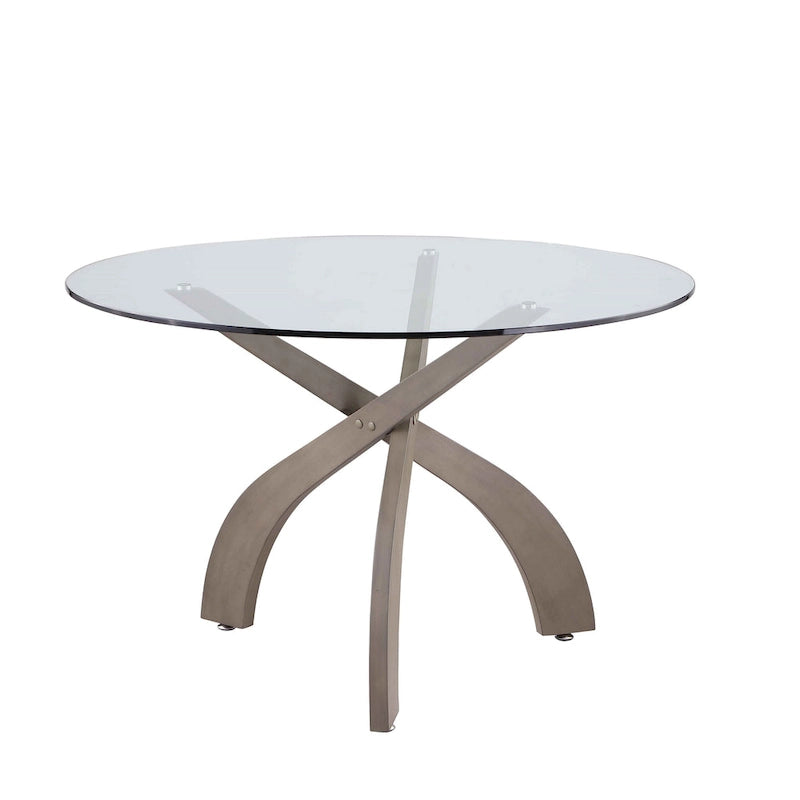 Somette Pogo Criss Cross Set da Pranzo con Sedie Nere 3